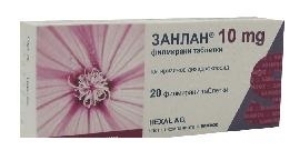 ЗАНЛАН табл. 10 mg x 20 табл. Zanlan 