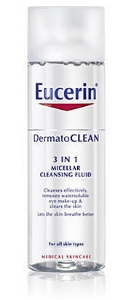 Eucerin DermatoClean мицеларен разтвор 3 в 1  200  ml