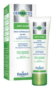 Балансиращ нощен крем Dermacos Anti Acne