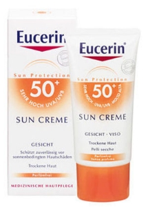 Eucerin Cлънцезащитен крем за лице SPF 50+ 50  ml