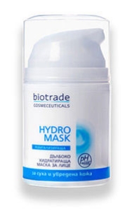 БИОТРЕЙД  HYDRO MASK дълбоко хидратираща маска фл. 50 ml