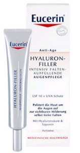 Eucerin Hyaluron - Filler Попълващ бръчките околоочен крем  15  ml