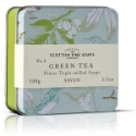  Scottish Fine Soaps  Сапун в мет.кутия Зелен чай 100g Vintage Green Tea Soap Tin 