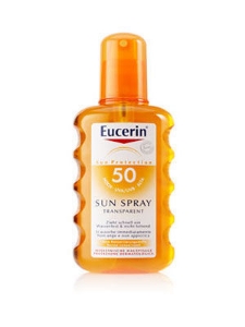 Eucerin Прозрачен слънцезащитен спрей SPF 50  200 ml