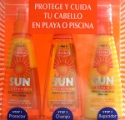 Комплект слънцезащитни, възстановяващи продукти за коса
