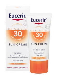 Eucerin  Слънцезащитен крем за лице SPF 30 за суха кожа, 50  ml