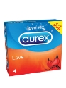 Презервативи  DUREX  Love  4  бр.