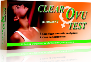 ТЕСТ ЗА  ОВУЛ.  CLEAR  OVU  x 1