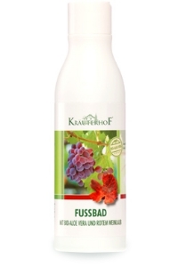 БАНЯ  ЗА  КРАКА с био алое и червени  лозови листа 400 ml 