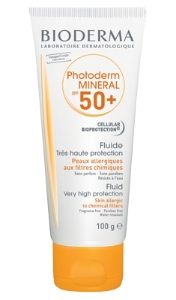 BIODERMA PHOTODERM  MINERAL SPF50+ ФЛУИД лице и тяло 100 g