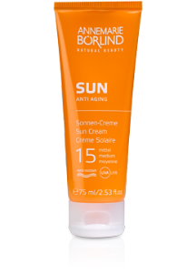 ANNEMARIE BORLIND SUN Противостареещ слънцезащитен крем SPF 15 75 ml