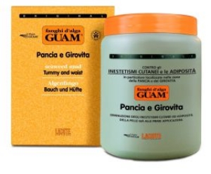 GUAM SEAWEED MUD  TUMMY AND WAIST Кал от водорасли за тяло за коремната област - 1000 g