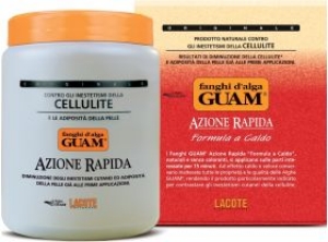 GUAM  SEAWEED  MUD FAST  ACTION   WARM  FORMULA Кал от водорасли за тяло със загряващ ефект - 1000 g