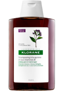 KLORANE Третиращ подсилващ шампоан с хинин и с  вит. В 400 ml