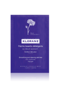 KLORANE Успокояващи компреси за очи с екстракт  от синчец 7 x 2 ml