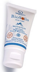 BioSolis  Био слънцезащитен крем за лице за планина SPF 30 50 мл