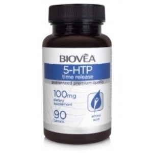 5-HTP  Аминокиселини  100mg  90 табл.Biovea 5-HTP (Time Release)  