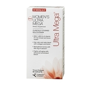Ултра Мега  витамини за жени   28 табл.  GNC Women's Ultra Mega®