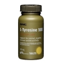  Л-Тирозин 500 mg  60  каплети  GNC L-Tyrosine 