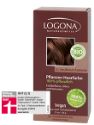 LOGONA Боя за коса на прах Oрех Червено кафяво 100 g  Herbal Hair Colour Powder Walnut brown