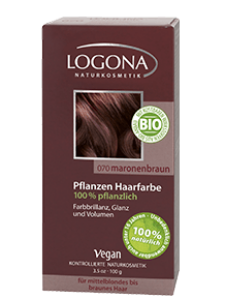 Herbal Hair Colour Powder Chestnut brown 