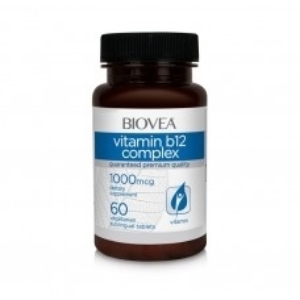 Biovea  Витамин  B 12 комплекс  1000mcg 60 сублингв.табл.