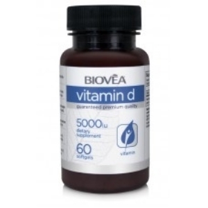 Biovea  Витамин  D 5,000 IU 60 капс.