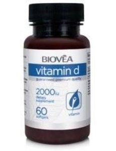 Biovea  Витамин  D 2000 IU 60 капс. VITAMIN D  2000 IU