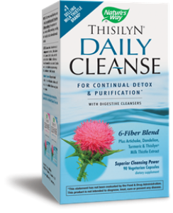 ТИСИЛИН ДЕЙЛИ КЛИЙНС 885 mg  Х 90 КАПС. Nature's Way Thisilyn® Daily Cleanse with 6-Fiber Blend  