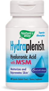 ХИДРАПЛЕНИШ & МСМ 750 mg Х 60  kапс.Hydraplenish® Hyaluronic Acid with MSM 