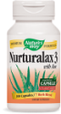 НАТУРАЛАКС 3 С АЛОЕ  430 mg  100 kaпс.   Nature's Way Nurturalax 3 with Aloe 