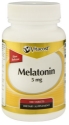 МЕЛАТОНИН  5 mg 100  табл. Vitacost Melatonin Slow Release 