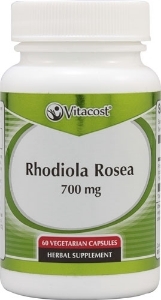 Родиола Розеа / Златен корен  700 mg  60 вег.kaпс.Vitacost Rhodiola Rosea