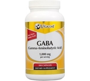Габа  Гама аминомаслена киселина  500 mg 200 kaпс.Vitacost GABA - Gamma Aminobutyric Acid  