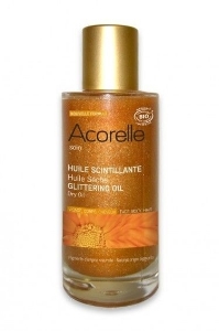 Acorelle Био блестящо сухо олио за лице, тяло и коса с Жожоба и Невен, 50  ml 