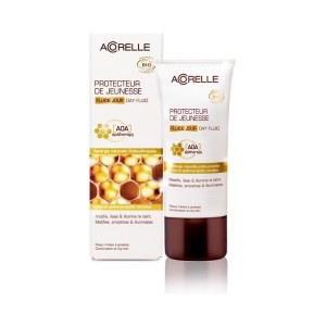 Acorelle Био антиоксидантен дневен флуид за смесена и мазна кожа, с Цветен прашец и Прополис, 50  ml