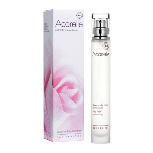 Acorelle Био дамски одеколон, Soft Rose, с хармонизиращи свойства, 30 ml 