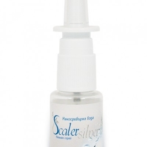 Scaler silver (наносребърна вода) 20 ml (дълбоко проникващ и ефективен сребърен разтвор)