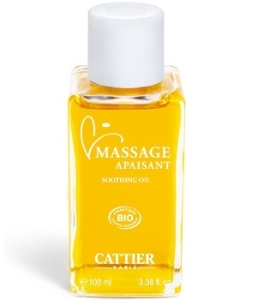 CATTIER Масажно масло УСПОКОЯВАЩО, Apaisant 100 ml Soothing massage oil  Jojoba & Apple Blossom 