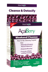 Natrol  Акайбери Уикенд Клийнс 30 капс. Acai Berry Weekend Cleanse