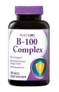 Natrol  B-100 Комплекс 100 табл.  B-100 COMPLEX