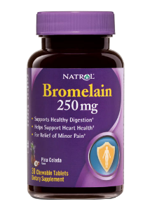 Natrol  Бромелаин 250mg 30 дъвчащи табл. Bromelain