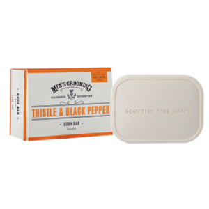 Scottish Fine Soaps   Сапун Трън и Пипер 200g  Thistle & Black Pepper Body Bar Soap