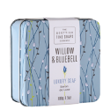 Scottish Fine Soaps  Сапун в мет. кутия Върба и Зюмбюл 100g  Willow & Bluebell Soap in a Tin