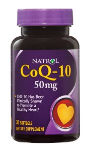 Natrol  Коензим Q-10 50mg 30 гел-капс. CoEnzyme Q-10