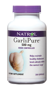 Natrol  Гарли Пюър 500mg 200 капс.Natrol GarliPure®