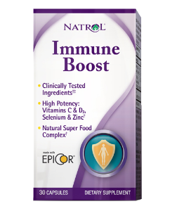 Natrol  Имун Бууст 30 капс. Immune Boost made with EpiCor® 