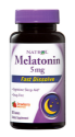 Natrol  Мелатонин 5mg 90 табл.бързо  разтв. Melatonin Fast Dissolve Strawberry