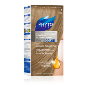 PHYTO COLOR БОЯ ЗА КОСА  № 8 СВЕТЛО РУСО  COLORATION PERMANENTE 8 BLOND CLAIR