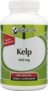 Kелп 660 mg 180 капс. Vitacost Kelp